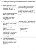 CCM exam secrets practice test questions and answers &lbrace;100&percnt; correct&rpar; lateupdate&excl;&excl;