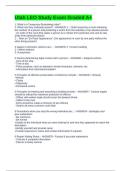 Utah LEO Study Exam Graded A&plus;
