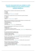 MLS AMT 2026 EXAM WITH ALL CORRECT & 100&percnt; VERIFIED ANSWERS&vert;ACTUAL COMPLETE EXAM&vert;ALREADY GRADED A&plus;