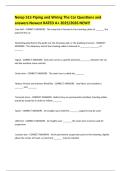 Neiep 515 Piping and Wiring The Car Questions and answers Newest RATED A&plus; 2025&sol;2026 NEW&excl;&excl;Neiep 515 Piping and Wiring The Car Questions and answers Newest RATED A&plus; 2025&sol;2026 NEW&excl;&excl;Neiep 515 Piping and Wiring The Car Questions and answers Newest RATED A&plus; 202