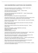A320 ENGINEERING QUESTIONS AND ANSWERS