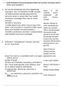 CCM Multiple Choice Questions With All Correct Answers 2025&vert;2026 LatesUpdate&excl;&excl;&excl;