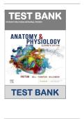Test Bank For Anatomy and Physiology&comma; 11th Edition &lpar;Patton&comma; 2025&rpar;&comma; Chapter 1-48 &comma; 9780323775717 &comma; All Chapters with Answers and Rationals