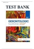 Test Bank For Gerontologic Nursing 7th Edition by Jennifer J&period; Yeager&vert;&vert;ISBN&colon;9780323875202