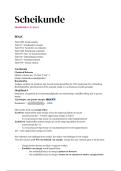 Samenvatting Examenbundel vwo Scheikunde 2020/2021 -  Scheikunde