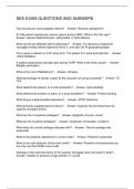 SEE EXAM QUESTIONS AND ANSWERS
