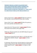 NBDHE MOCK LATEST EXAM REVIEW 2025&sol;2026 WITH MULTIPLE CHOICE OF QUESTIONS AND DETAILED SOLVED SOLUTIONS ALREADY GRADED A&plus; AND 100&percnt; GUARANTEE PASS &lpar;JUST RELEASED&excl;&excl;&excl;&excl;&excl;&rpar;