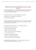 NURS3730 Test 1 Questions with 100&percnt; Correct Answers &vert; Verified Solutions