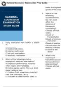 National Counselor Examination Prep Guide