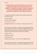 NASPO CPPB EXAM NEWEST 2025 ACTUAL EXAM&vert; COMPLETE 150 REAL EXAM QUESTIONS AND CORRECT VERIFIED ANSWERS&sol; ALREADY GRADED A&plus;&vert; NASPO CERTIFIED PROFESSIONAL PUBLIC BUYER EXAM REVIEW 2025 &lpar;MOST RECENT&excl;&excl;&rpar;