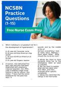 NCSBN Practice Questions 1&ndash;15 &ndash; Study & Review Guide