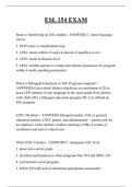 ESL 154 EXAM QUESTIONS AND ANSWERS 2025
