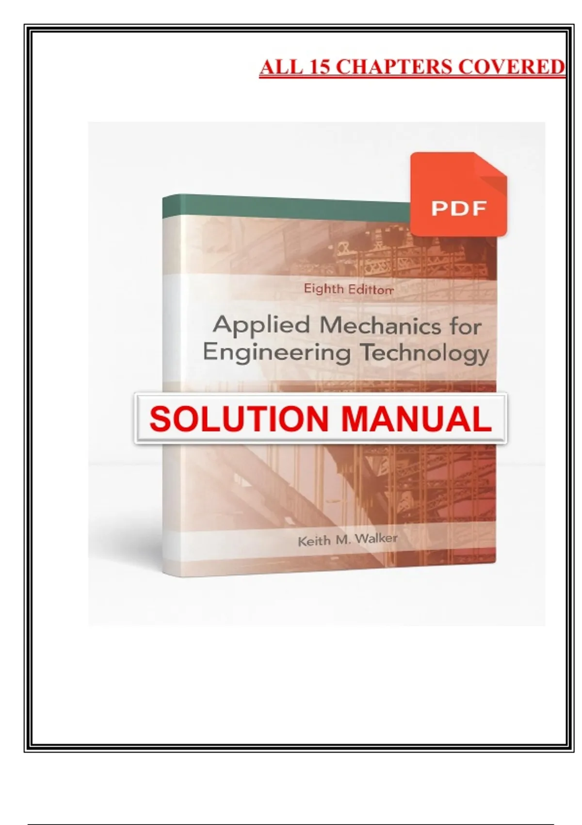 APPLIED MECHANICS FOR ENGINEERING TECHNOLOGY 8TH EDITION SOLUTIONS PDF visual data 6