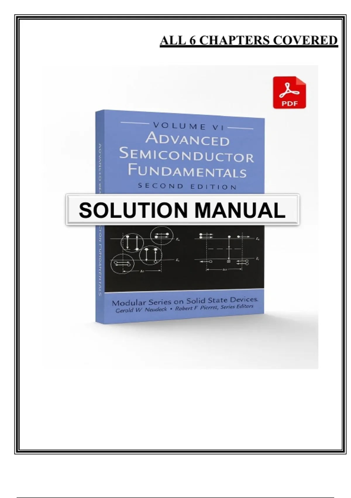 ADVANCED SEMICONDUCTOR FUNDAMENTALS SOLUTION MANUAL PDF visual data 8