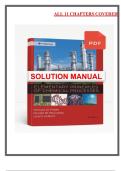 Solutions Manual &ndash; Elementary Principles of Chemical Processes 4th Edition by Felder &vert; PDF
