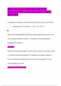 Home Inspector National Exam Prep&vert; Answered 100&percnt; Correctly&vert; Latest Update 2025-2026