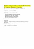 Test Bank For Electrocardiography for Healthcare Professionals 5th Edition by Kathryn A&period; Booth&comma; Thomas Edward O'Brien