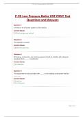 P-99 Low Pressure Boiler COF FDNY Test Questions and Answers