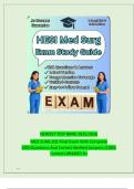 NEWEST TEST BANK 2025/2026  MED SURG 201 Final Exam With Complete  300+Questions And Correct Verified Answers (100%  Correct) GRADED A+ 
