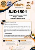 SJD1501 Assignment 2 &lpar;COMPLETE ANSWERS&rpar; Semester 2 2026 - DUE 17 August 2026