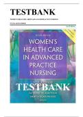 Women&rsquo;s Health Care in Advanced Practice Nursing 2nd Edition Alexander Test Bank
