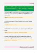 FADA Certification practice Questions and  Correct Answers&sol; Latest Update &sol; Already  Graded