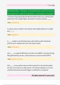 Enterprise - Exam 2 Questions and Correct  Answers&sol; Latest Update &sol; Already Graded
