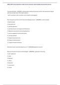 WGU D291 Exam Questions with Correct Answers&vert; Latest Update Guaranteed Success