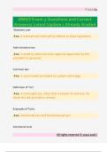 DMSO Exam 3 Questions and Correct  Answers&sol; Latest Update &sol; Already Graded 