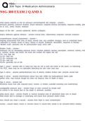 NSG-300 EXAM 2 Q AND A