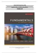 Solution Manual &ndash; Fundamentals of Corporate Finance 11ce by Ross&comma; Westerfield&comma; Jordan&comma; Pandes&comma; and Holloway&comma; Chapters 1&ndash;26