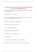 PSY 5330 13 Ethical Issues in Assessment Exam &ndash; Questions with 100&percnt; Correct Answers &vert; Verified Solutions