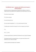Psy 5330 Wk 2 Exam &ndash; Questions with 100&percnt; Correct Answers &vert; Verified Solutions