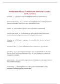 PSY5330 Week 9 Exam &ndash; Questions with 100&percnt; Correct Answers &vert; Verified Solutions