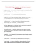 BUNDLE FOR PSY5330 EXAMS &vert; Questions with 100&percnt; Correct Answers &vert; Verified Solutions