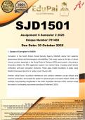 SJD1501 Assignment 6 &lpar;COMPLETE ANSWERS&rpar; Semester 2 2025 - DUE 20 October 2025