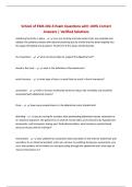 BUNDLE FOR EMS 202 EXAMS ALL  Questions with 100&percnt; Correct Answers &vert; Verified Solutions