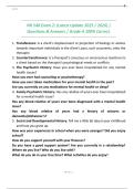 NR 548 Exam 2&colon; &lpar;Latest Update 2025 &sol; 2026&rpar; &vert;  Questions & Answers &vert; Grade A 100&percnt; Correct&period;  