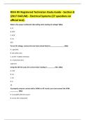 RVIA RV Registered Technician Study Guide - Section B &lpar;2017 DACUM&rpar; - Electrical Systems &lpar;27 questions on official test&rpar;&period;