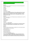 NSG 3100 EXAM 2 QUESTIONS AND ANSWERS PRACTICE QUESTIONS &lpar;3 LATEST VERSIONS&rpar; WITH SOLUTIONS NEWEST COMPLETE QUESTIONS AND CORRECT DETAILED ANSWERS&vert; ALREADY GRADED A&plus;