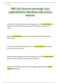 BMV CDL General knowledge test &vert; comprehensive Questions with correct answers