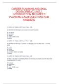 Career Planning
