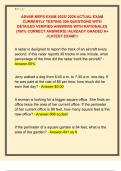 ASVAB MEPS EXAM 2025&sol; 2026 ACTUAL EXAM  CURRENTLY TESTING 300 QUESTIONS WITH  DETAILED VERIFIED ANSWERS WITH RATIONALES  &lpar;100&percnt; CORRECT ANSWERS&rpar; &sol;ALREADY GRADED A&plus;  &sol;&sol;LATEST EXAM&excl;&excl;&excl; 