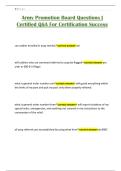 Army Promotion Board Questions &vert; Certified Q&A For Certification Success