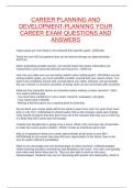 Career Planning 