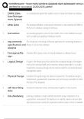 CS6400-Exam1 Exam fully solved & updated 2025-2026&lpar;latest version verified for accuracy&rpar;&vert; 20242025 Latest&excl;&excl;