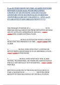 S-95 SUPERVISION OF FIRE ALARM SYSTEMS NEWEST EXAM 2025 WITH MULTIPLE CHOICE OF QUESTIONS AND DETAILED ANSWERS WITH RATIONALES &lpar;VERIFIED ANSWERS&rpar;ALREADY GRADED A&plus; AND 100&percnt; GUARANTEE PASS &lpar;BRAND NEW&excl;&excl;&excl;&excl;&excl;&excl;&excl;&excl;&rpar;