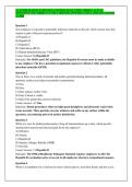 NC STERILIZATION &sol;INFECTION CONTROL EXAM WITH CORRECT ACTUAL QUESTIONS AND CORRECTLY WELL-DEFINED ANSWERS LATEST ALREADY GRADED A&plus; 2026