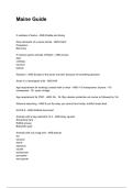 Maine Guide NEWEST 2025&sol;2026 ACTUAL EXAM COMPLETE QUESTIONS AND CORRECT DETAILED ANSWERS &lpar;VERIFIED ANSWERS&rpar; &vert;ALREADY GRADED A&plus;&vert;&vert;BRAND NEW&excl;&excl;
