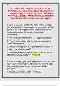 ATI MEDSURG 2 MUSCULOSKELETAL EXAM  NEWEST 2025&sol; 2026 ACTUAL EXAM COMPLETE 600  QUESTIONS AND CORRECT DETAILED ANSWERS  &lpar;VERIFIED ANSWERS&rpar; AND RATIONALES &vert;ALREADY  GRADED A&plus;&vert;&vert;BRAND NEW&excl;&excl;&vert;&vert;LATEST EXAM&excl;&excl;&vert;&vert; 